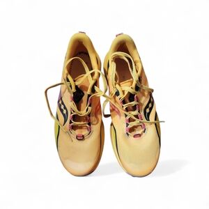 Yellow Women's Athletic Sneakers - Lightweight Comfort